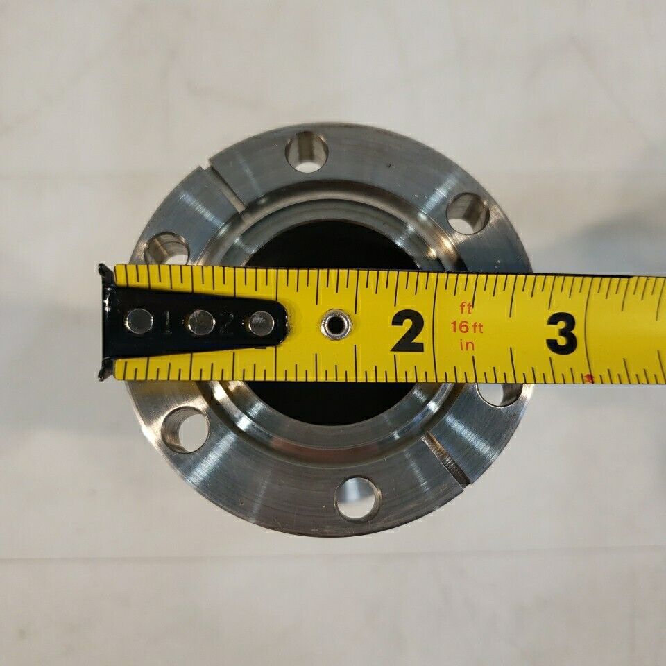MDC MFG 2.75" CF DN35CF Full Nipple 4.8" Length High Vacuum Stainless Steel CF35