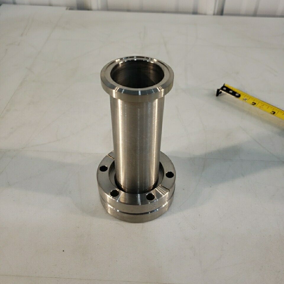 MDC MFG 2.75" CF DN35CF Full Nipple 4.8" Length High Vacuum Stainless Steel CF35