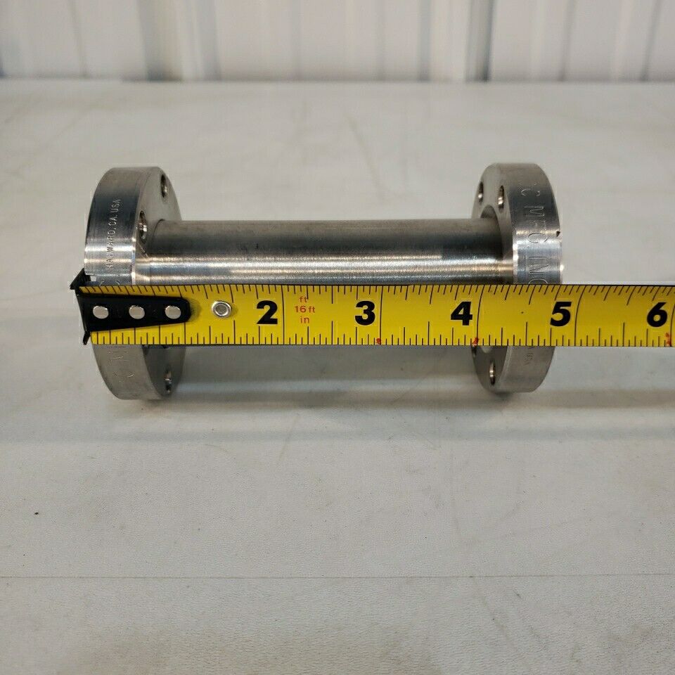 MDC MFG 2.75" CF DN35CF Full Nipple 4.8" Length High Vacuum Stainless Steel CF35