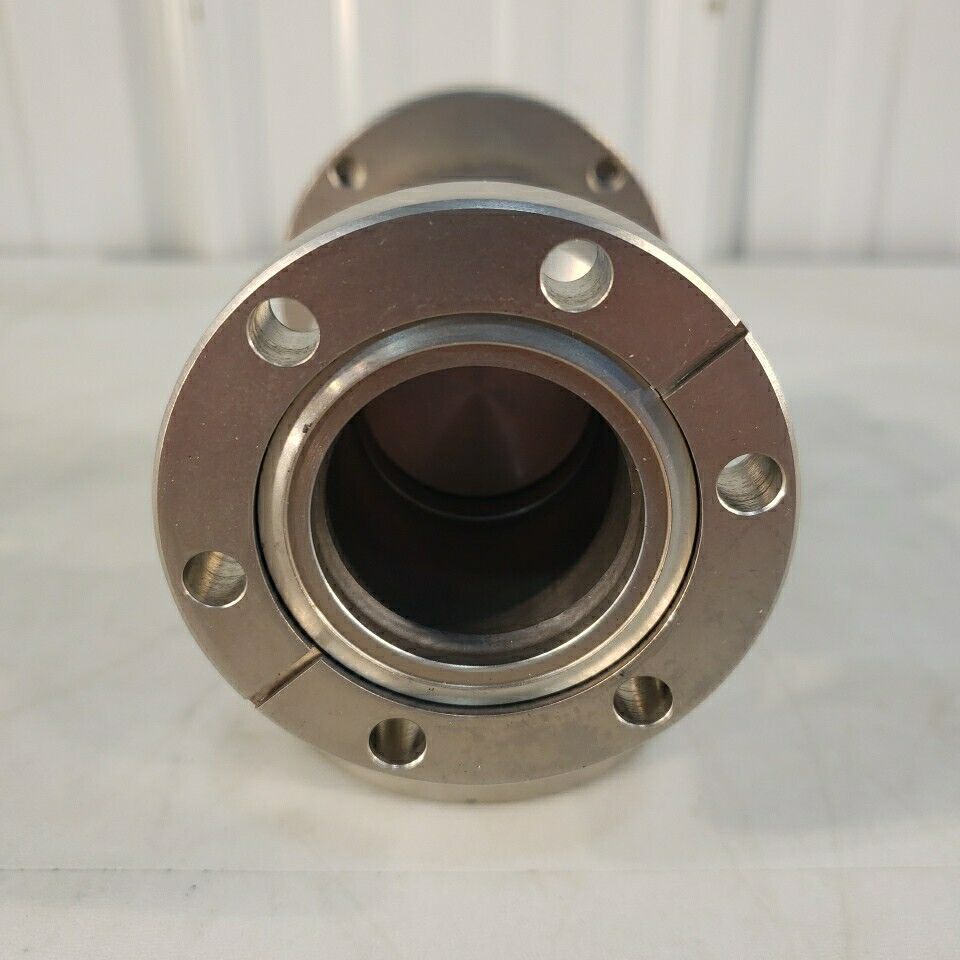 2.75" DN35CF Tee 90 Degree Angle Manual Valve CF High Vacuum Stainless CF35
