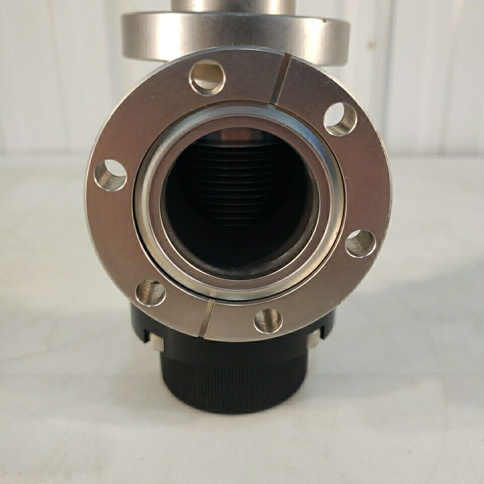 2.75" DN35CF Tee 90 Degree Angle Manual Valve CF High Vacuum Stainless CF35