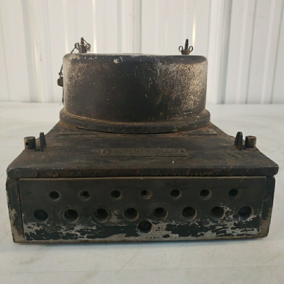 Vintage Analog Duncan Polyphase Watthour Meter Elecricity Meter 230V 3W 10A