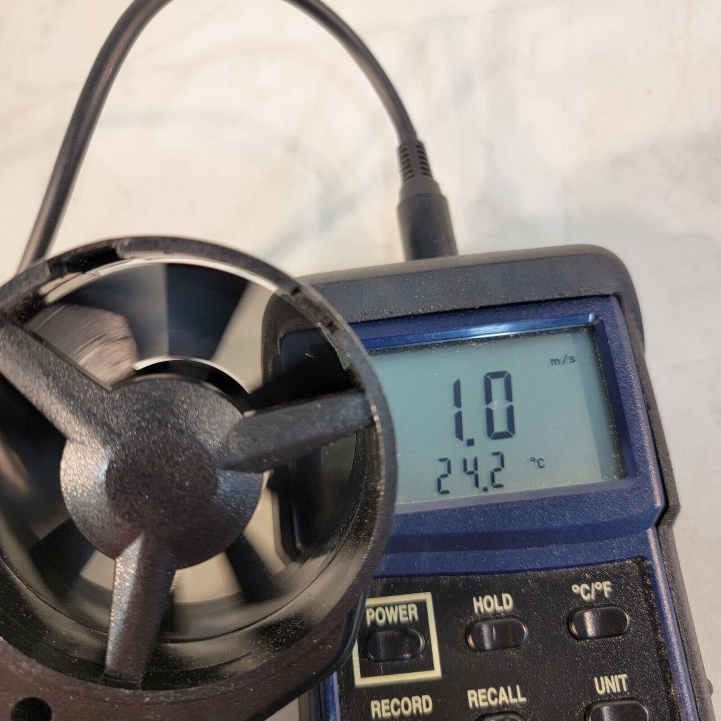 Prostat PAN-750 Vane Probe Anemometer Air Speed Handheld Device