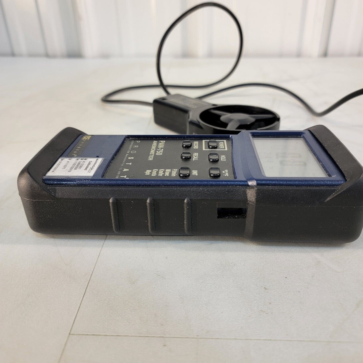 Prostat PAN-750 Vane Probe Anemometer Air Speed Handheld Device