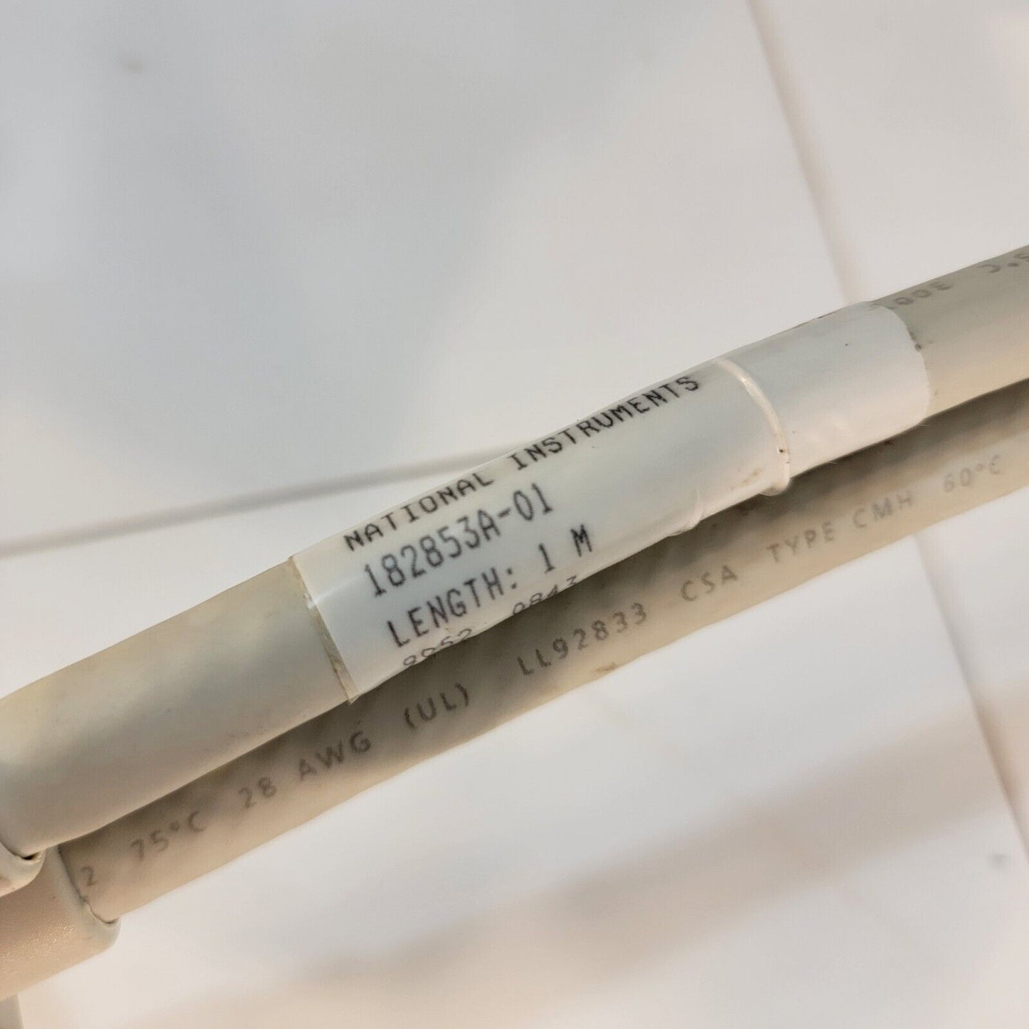 NATIONAL INSTRUMENTS NI SCB-100 SHIELDED 100 PIN I/O DAQ 1M CABLE ONLY 182853A