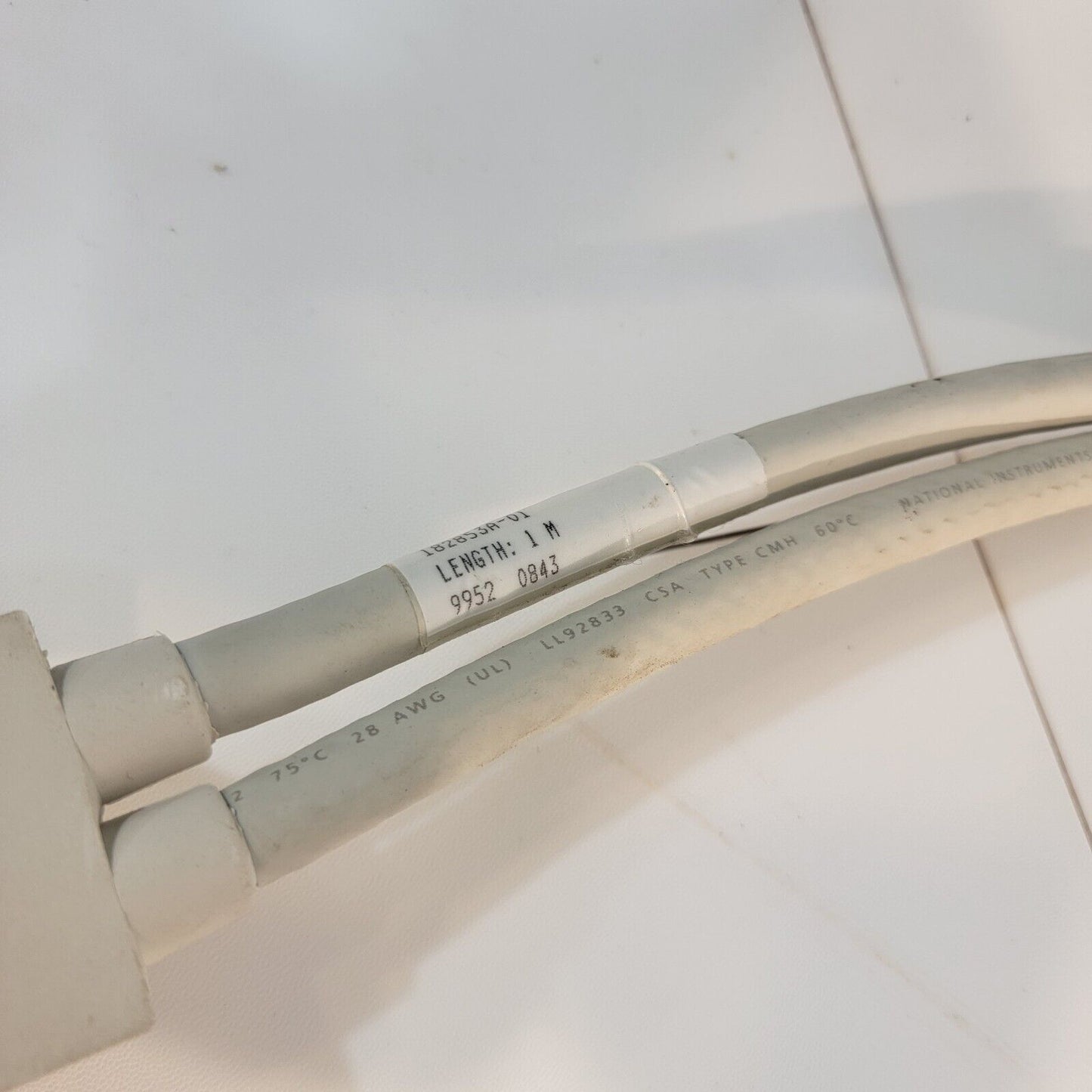 NATIONAL INSTRUMENTS NI SCB-100 SHIELDED 100 PIN I/O DAQ 1M CABLE ONLY 182853A