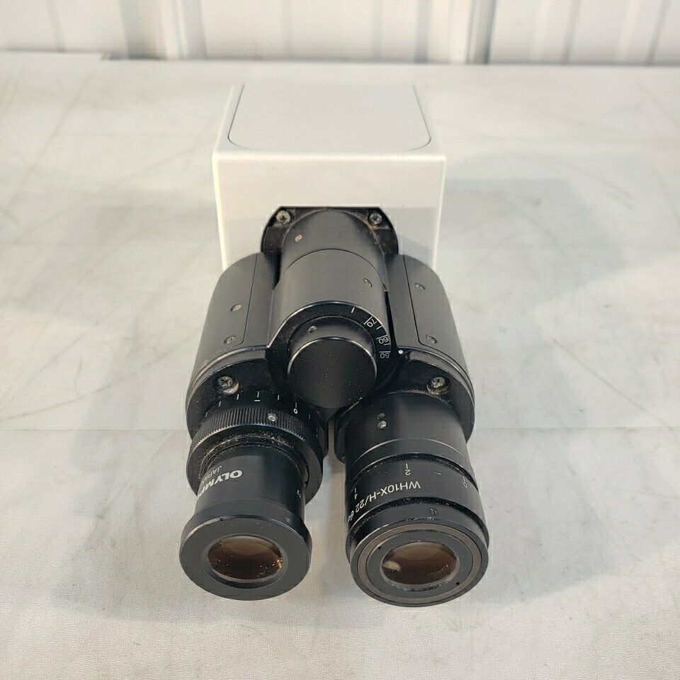 Olympus U-BI90 Binocular Head w/ Two Eyepieces Made For IX70-S1F Microscope