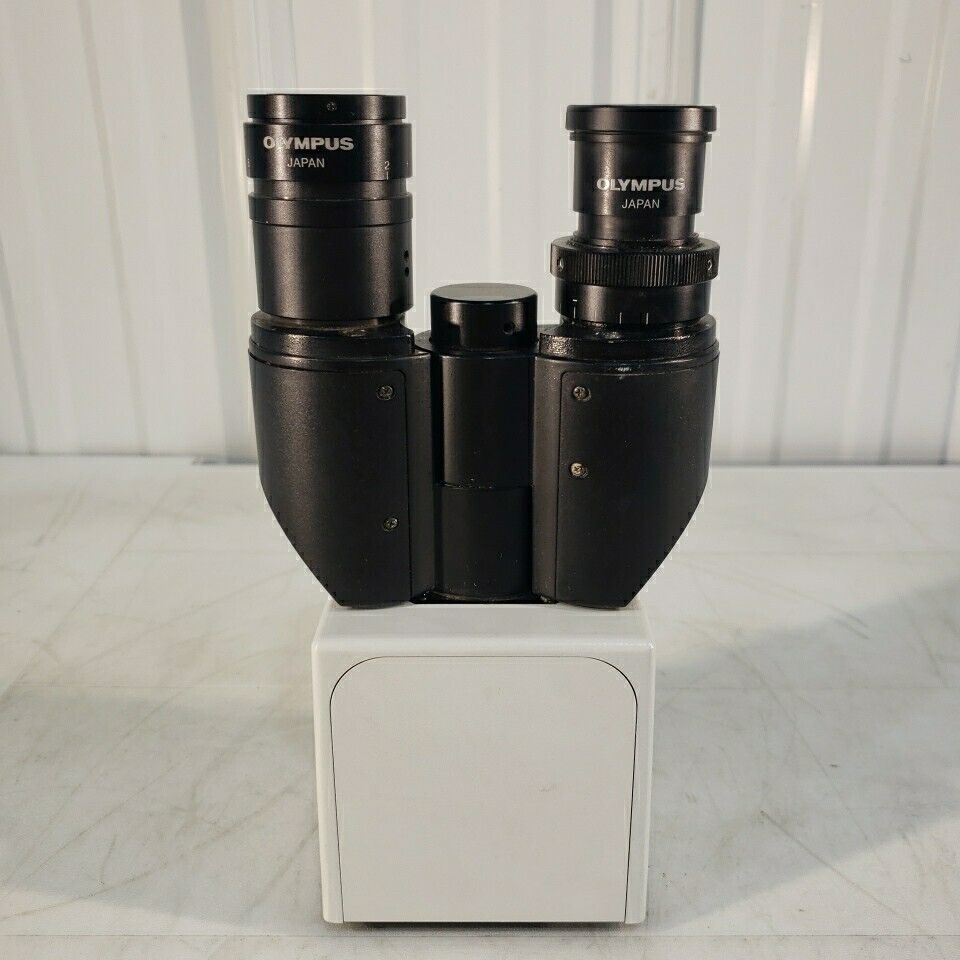 Olympus U-BI90 Binocular Head w/ Two Eyepieces Made For IX70-S1F Microscope