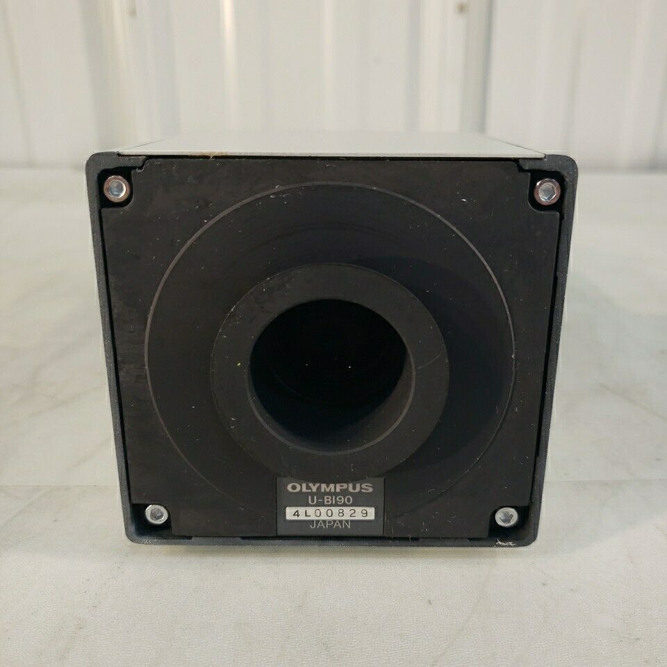 Olympus U-BI90 Binocular Head w/ Two Eyepieces Made For IX70-S1F Microscope