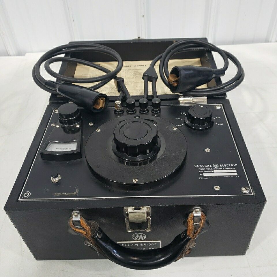 General Electric Portable Double Bridge Cat. 9069199G 1