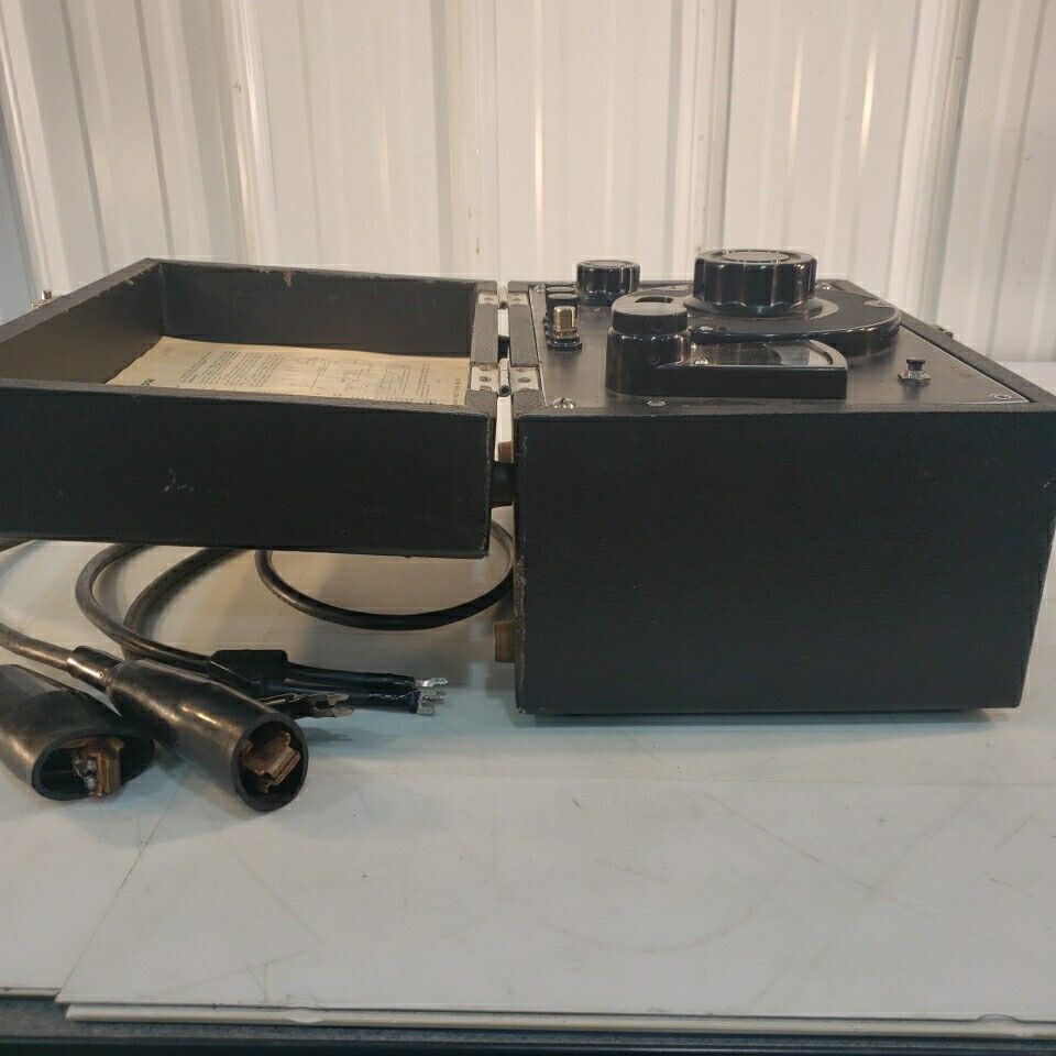 General Electric Portable Double Bridge Cat. 9069199G 1