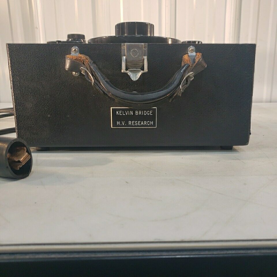General Electric Portable Double Bridge Cat. 9069199G 1