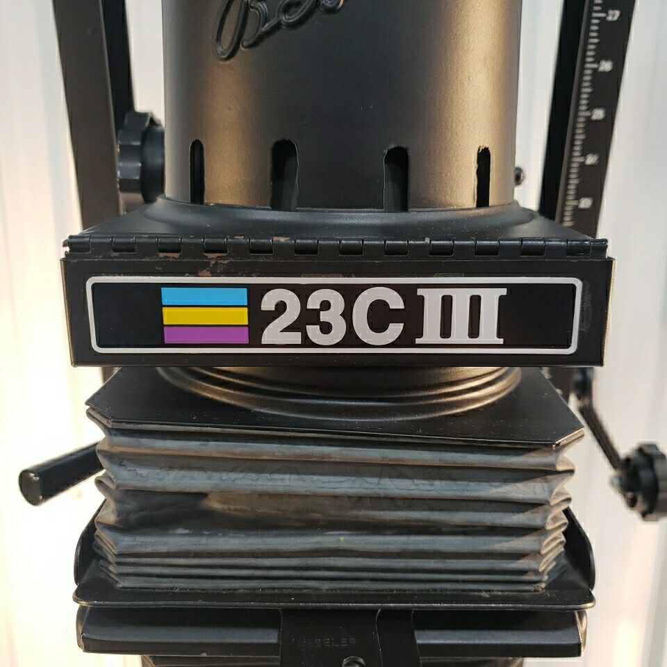 Beseler 23C III-XL Condenser Enlarger w/ Baseboard, Z-Axis = 33"
