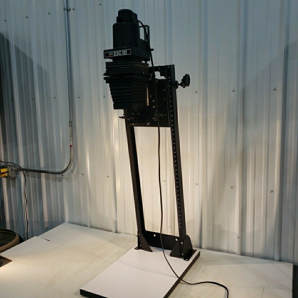 Beseler 23C III-XL Condenser Enlarger w/ Baseboard, Z-Axis = 33"
