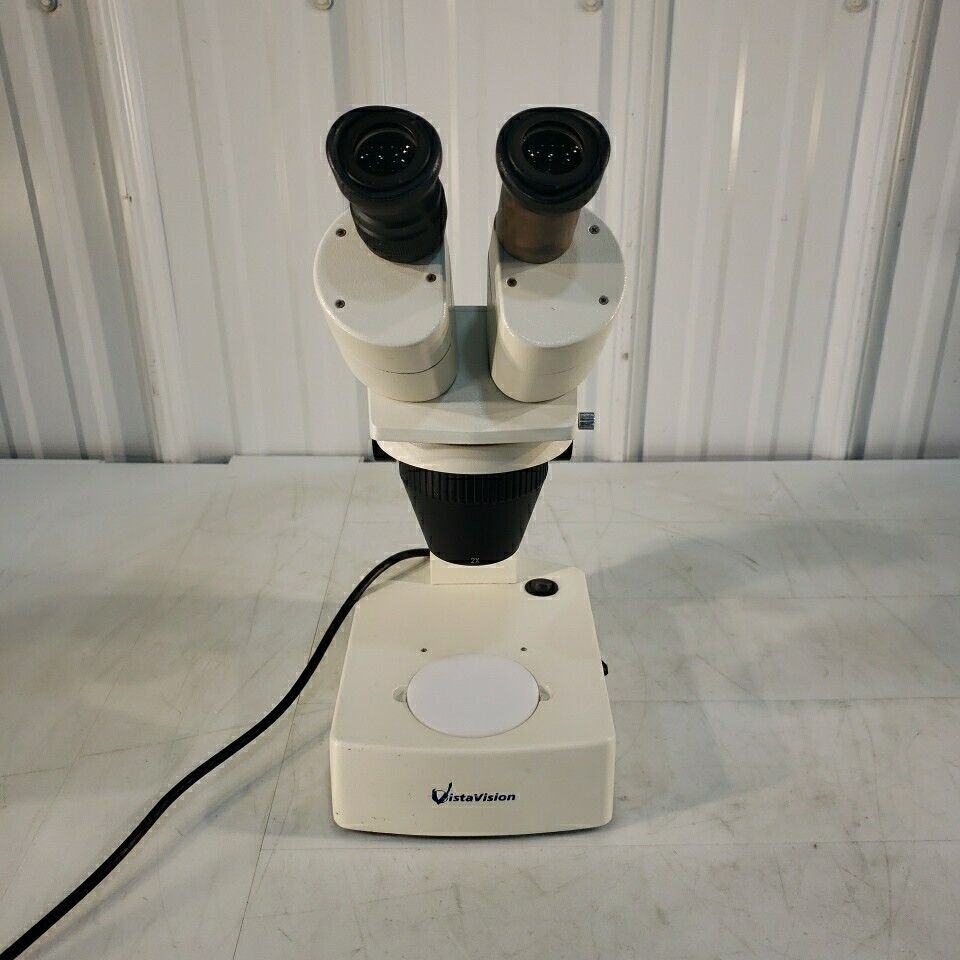 VistaVision StereoZoom Microscope Range 20x-40x w/ Two 10x Eyepieces