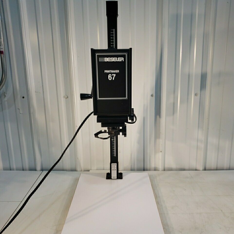 Beseler Printmaker 67 Condenser Enlarger With Baseboard Z-Axis=59cm