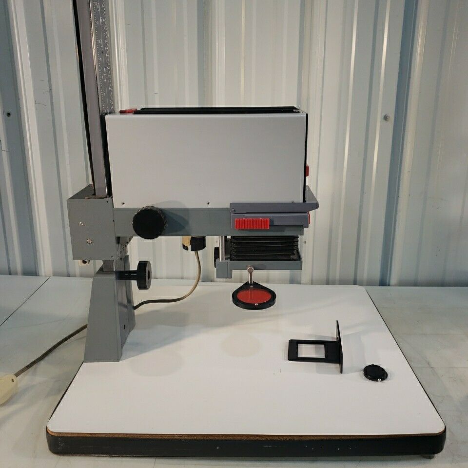 Durst M601 Darkroom Enlarger 60×60mm 120V 60Hz 150W With Baseboard Nikon Lens