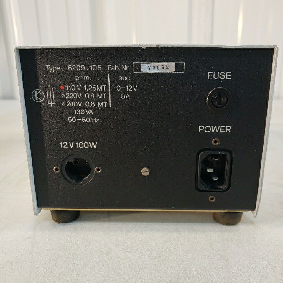 Reichert-Jung Lamp Power Supply IIS 6209.105 Integrated Imaging System 12V 100W