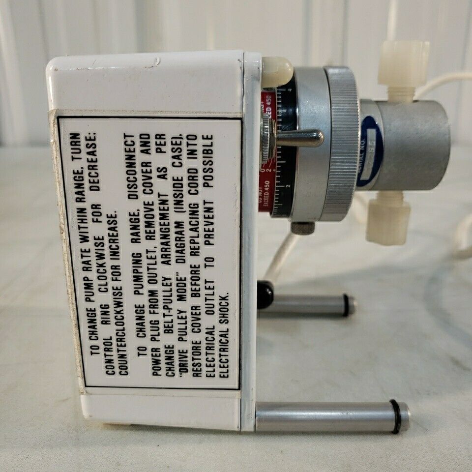 Fluid Metering Lab Pump Jr RHSY Synchronous Pump 115V 60Hz Pistons 0-CKC 1-CKC