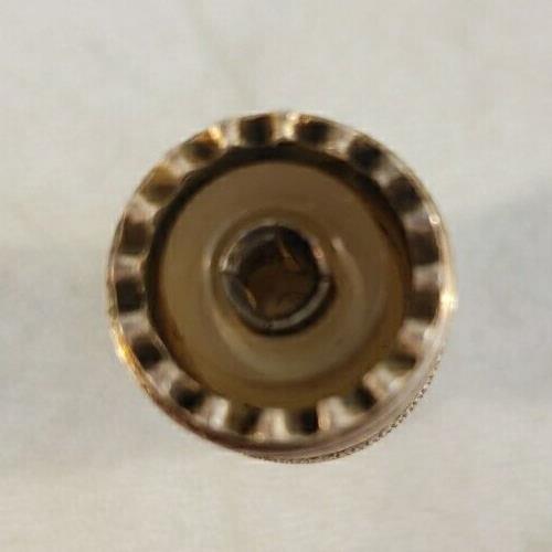 Amphenol UG255/U RF Coaxial BNC Plug to UHF Jack RF Adapter
