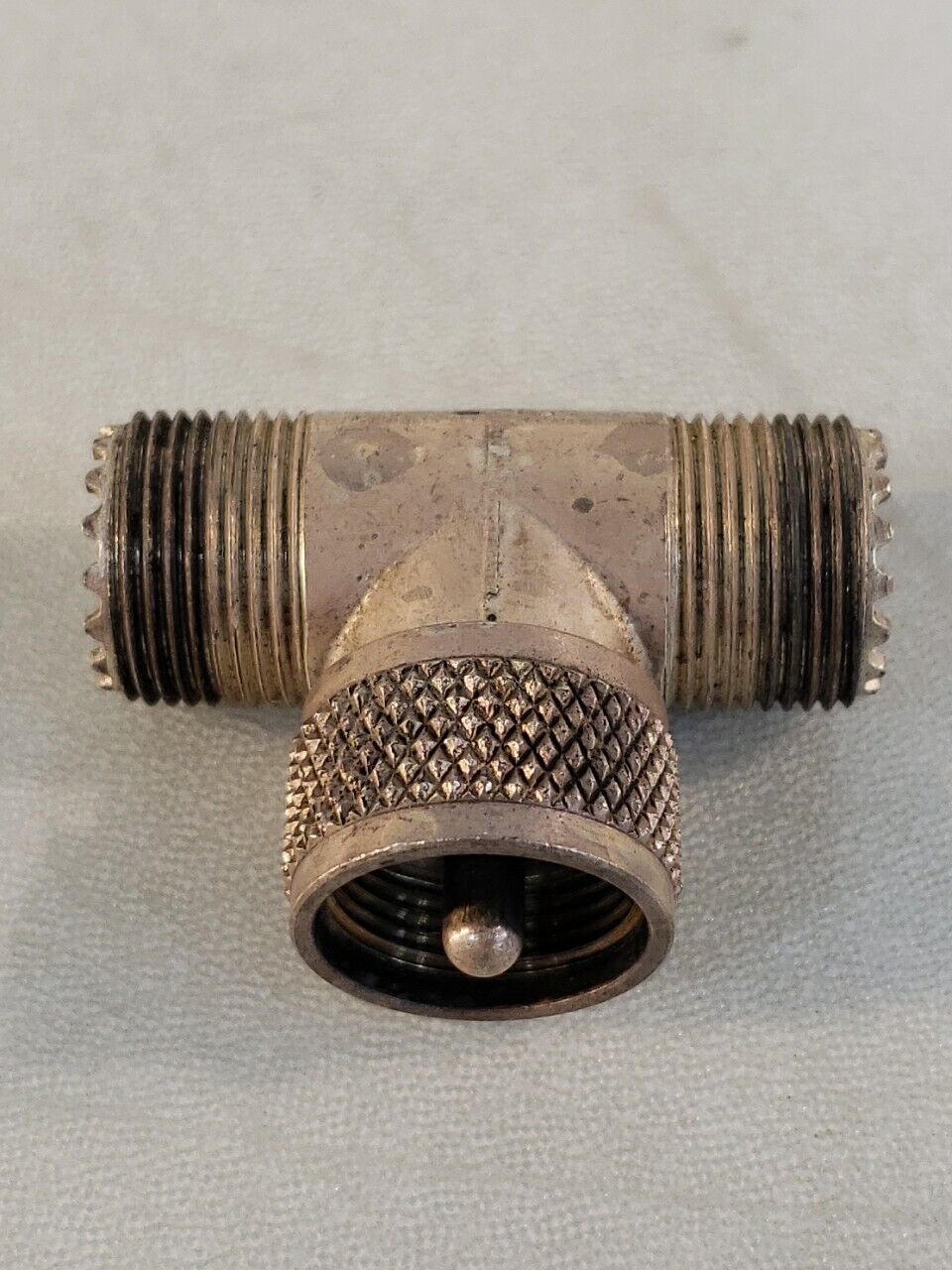 Amphenol M-358 Coaxial UHF Tee Adapter RF