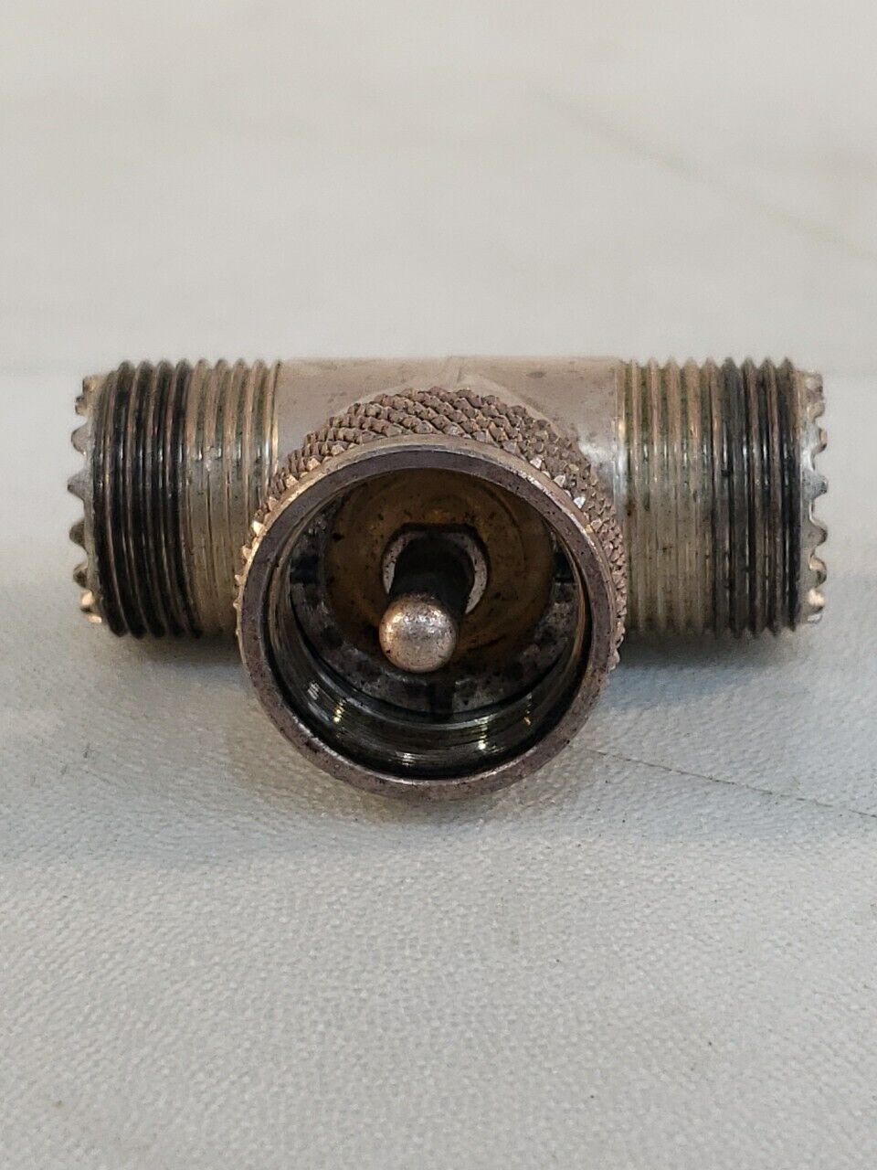 Amphenol M-358 Coaxial UHF Tee Adapter RF