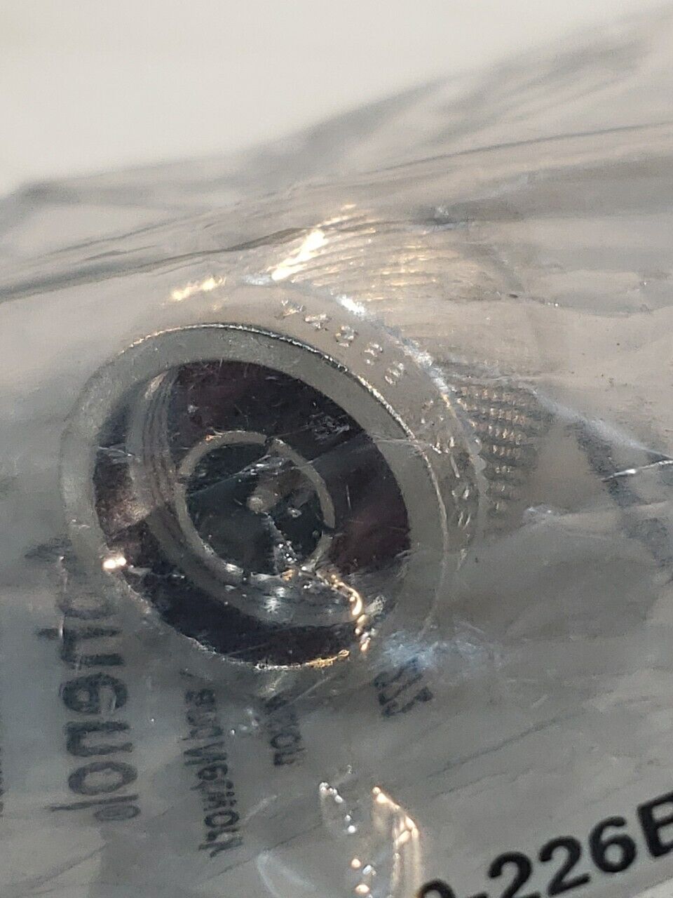 Amphenol UG-201A/U N-Type Plug to BNC Jack Adapter 50 Ohm Straight