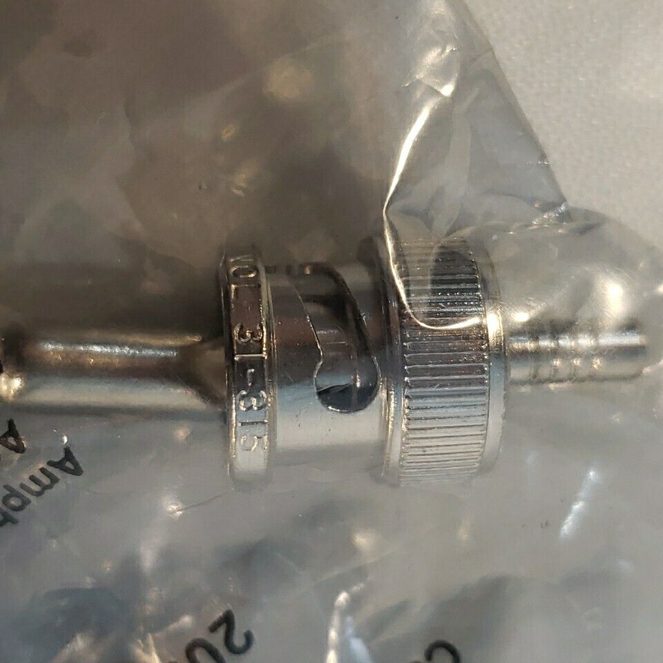 AMPHENOL RF 31-315 BNC Connector Plug, Male Pin 50 ohms
