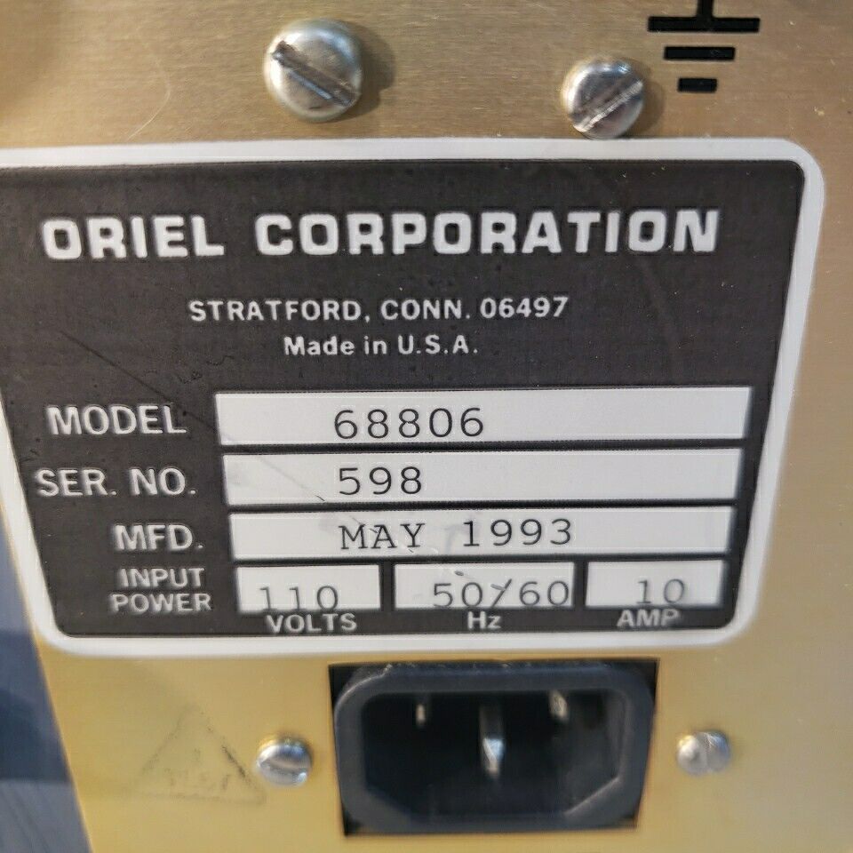 Newport Oriel 68806 Universal Power Supply For Arc Lamp 60000 115/230V 50-200W