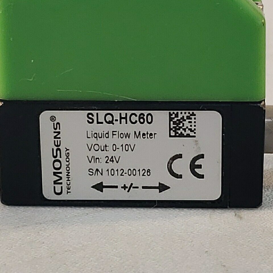 CMOSens Sensiron SLQ-HC80 Liquid Flow Meter Vout: 0-10V Vin: 24V