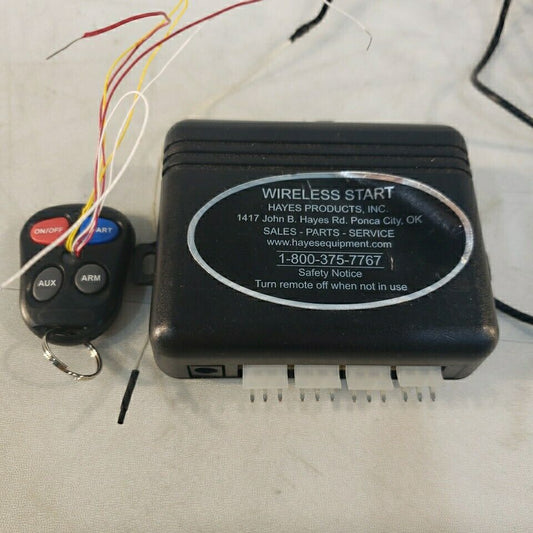 Hayes Products Wireless Start XT-33 "For Parts"