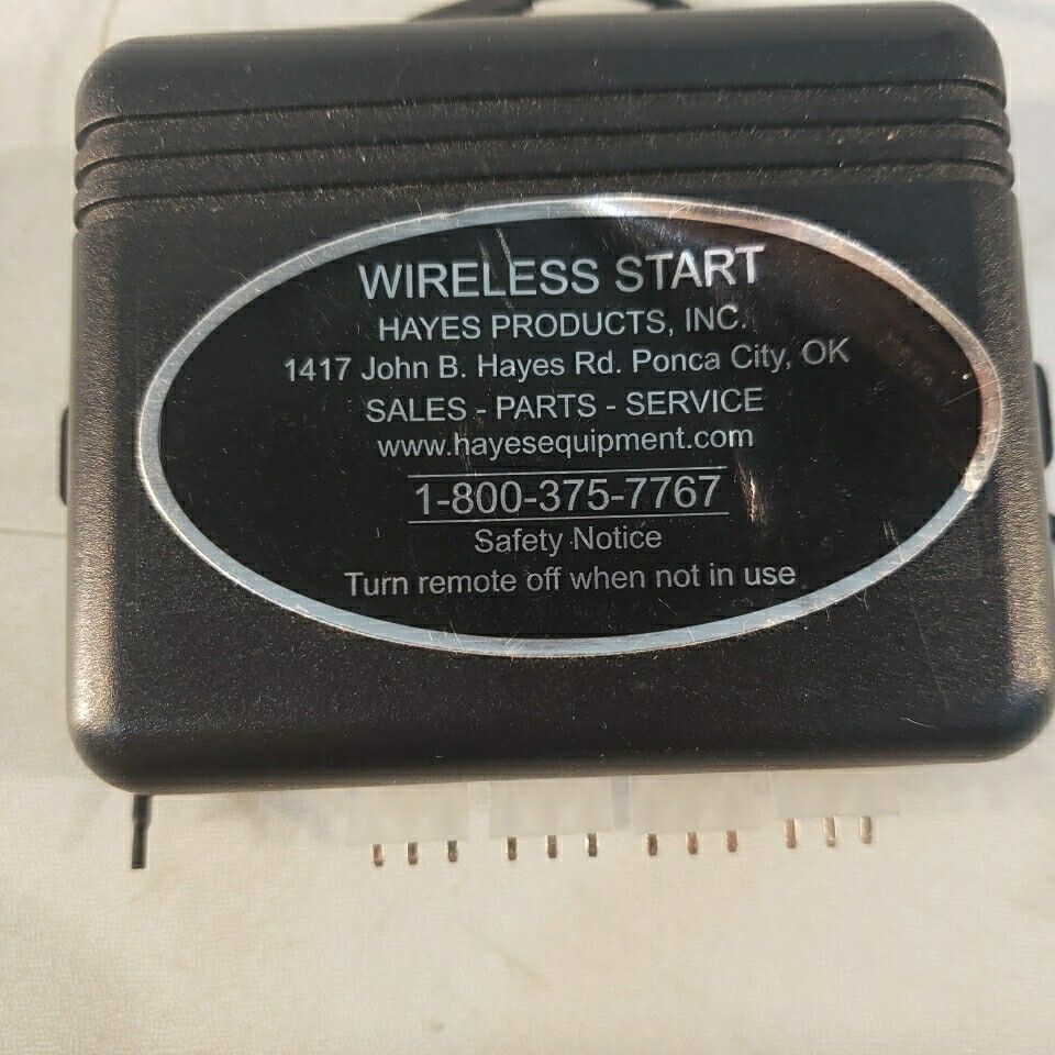 Hayes Products Wireless Start XT-33 "For Parts"