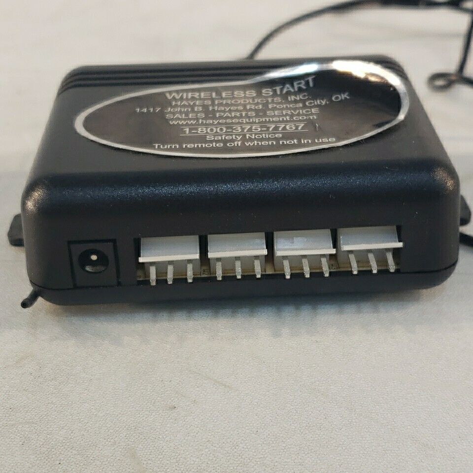 Hayes Products Wireless Start XT-33 "For Parts"