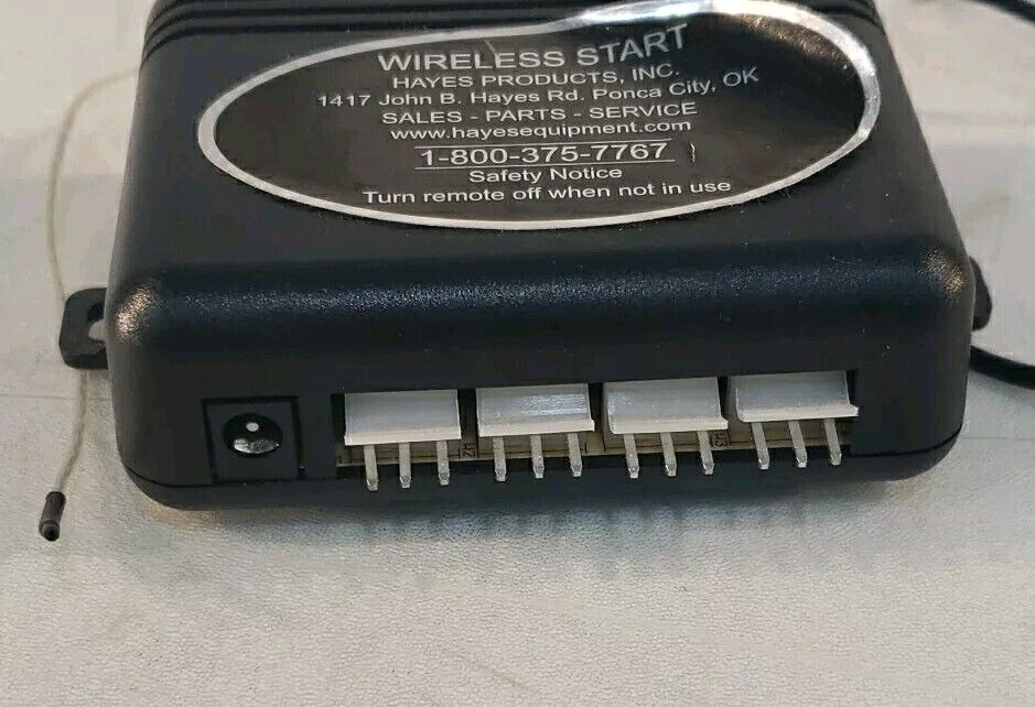 Hayes Products Wireless Start XT-33 "For Parts"