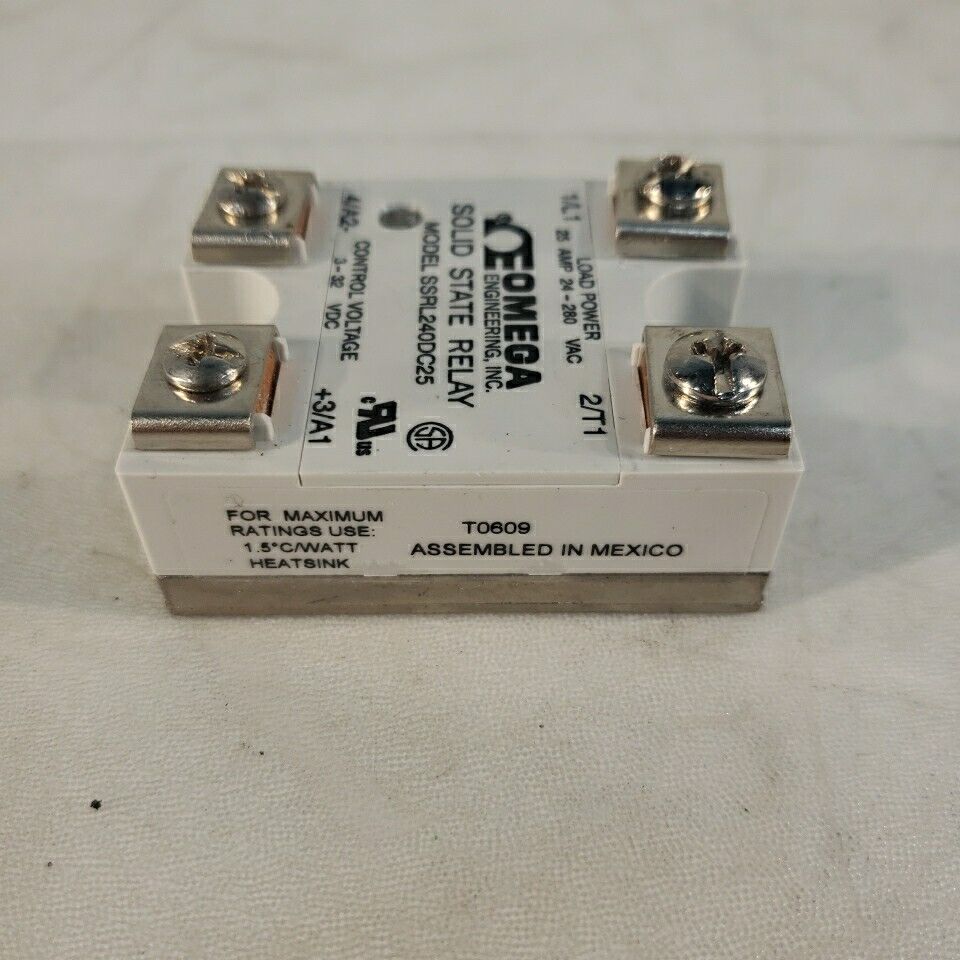Omega Engineering SSRL240DC25 Solid State Relay