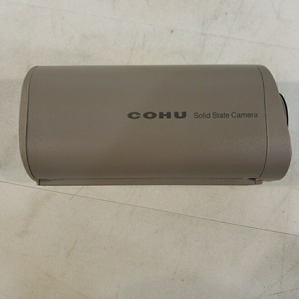 Cohu 4815-5000/0000 Solid State Camera 12VAC/DC 60hz 4.2W w/ Accessories