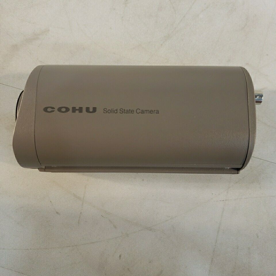 Cohu 4815-5000/0000 Solid State Camera 12VAC/DC 60hz 4.2W w/ Accessories