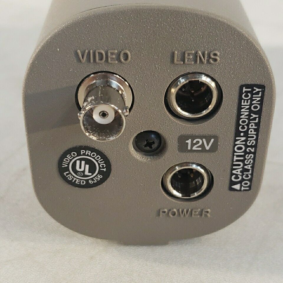 Cohu 4815-5000/0000 Solid State Camera 12VAC/DC 60hz 4.2W w/ Accessories