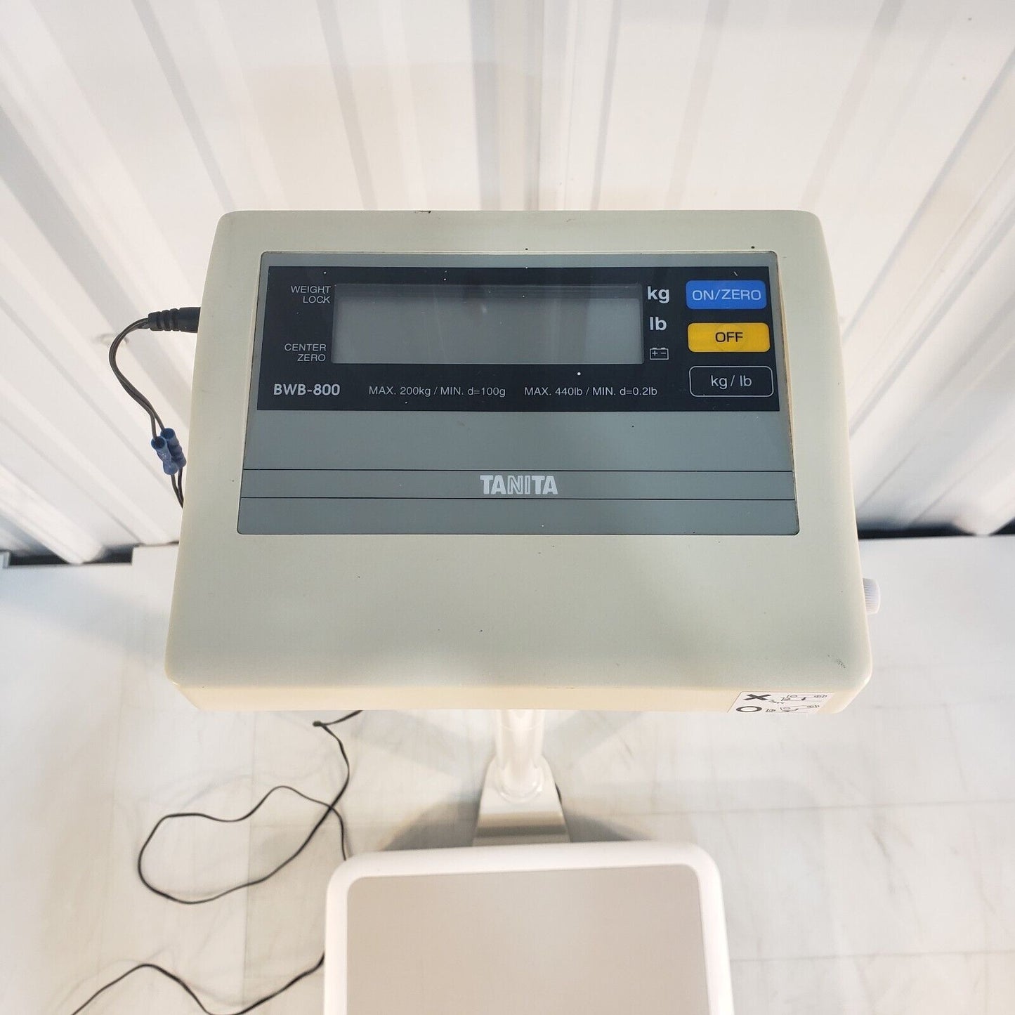 Tanita BWB-800 Weight Scale w/ Stand