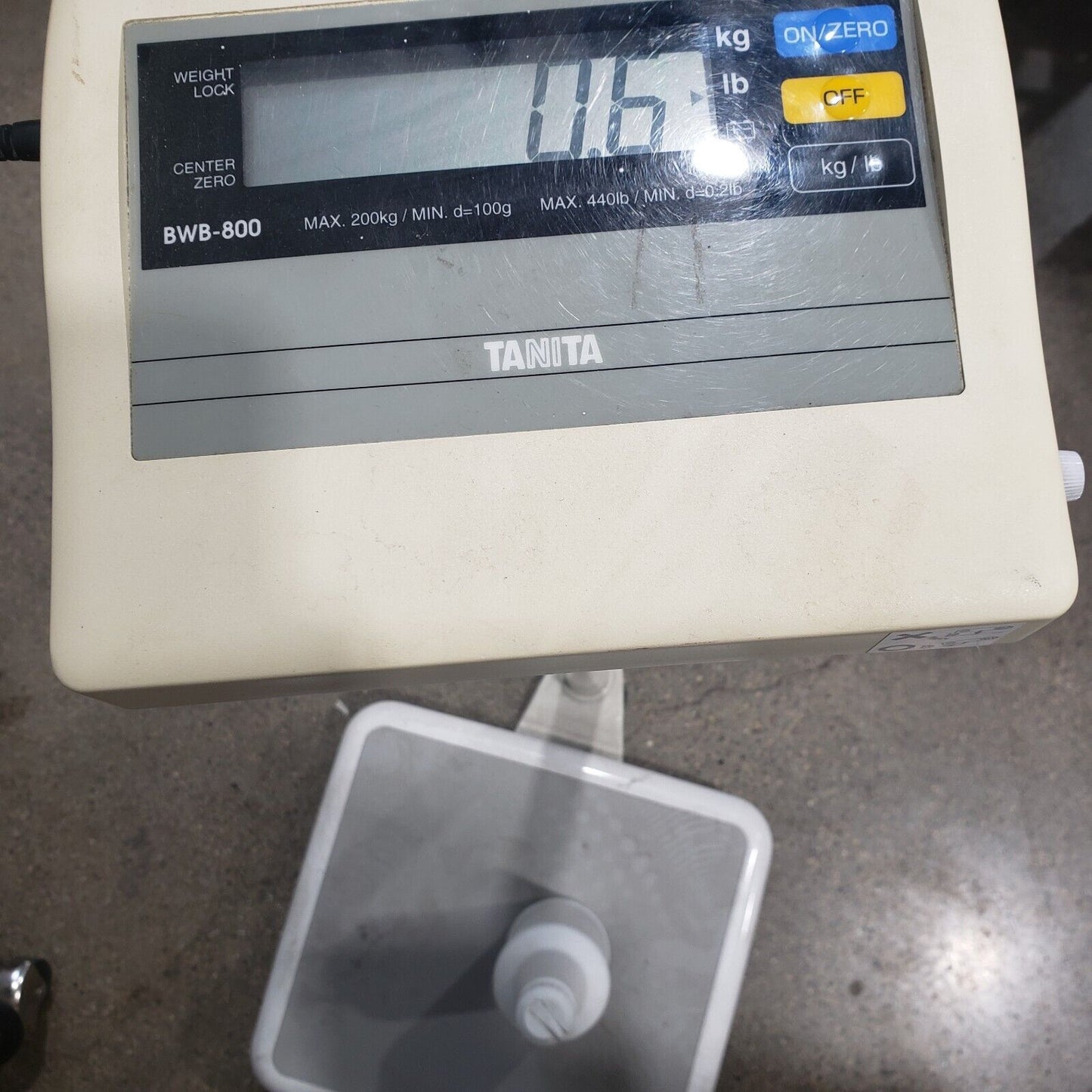 Tanita BWB-800 Weight Scale w/ Stand