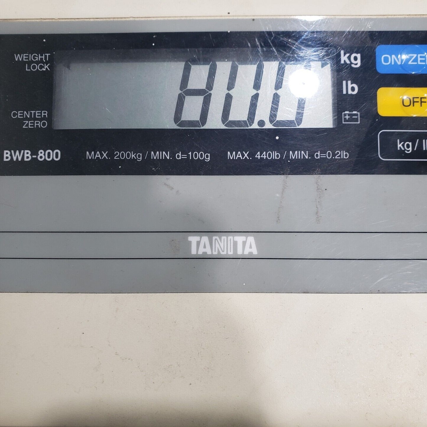 Tanita BWB-800 Weight Scale w/ Stand