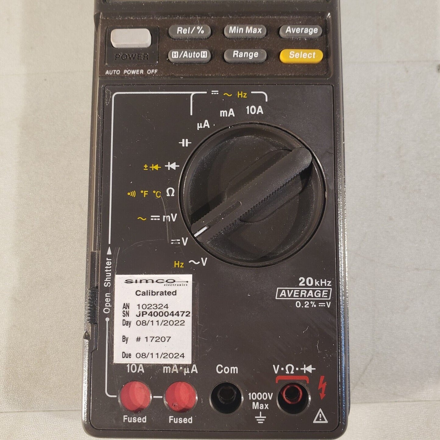 Hewlett Packard HP 972A Handheld Digital Multimeter