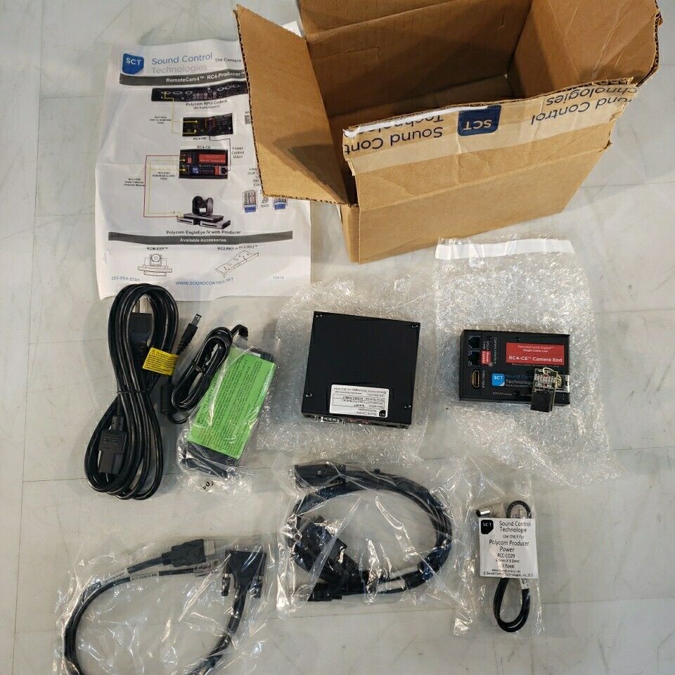 Sound Control Technologies RC4-Producer Single CatX Camera Extension Base Kit