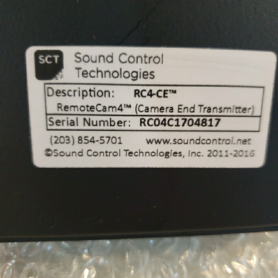 Sound Control Technologies RC4-Producer Single CatX Camera Extension Base Kit