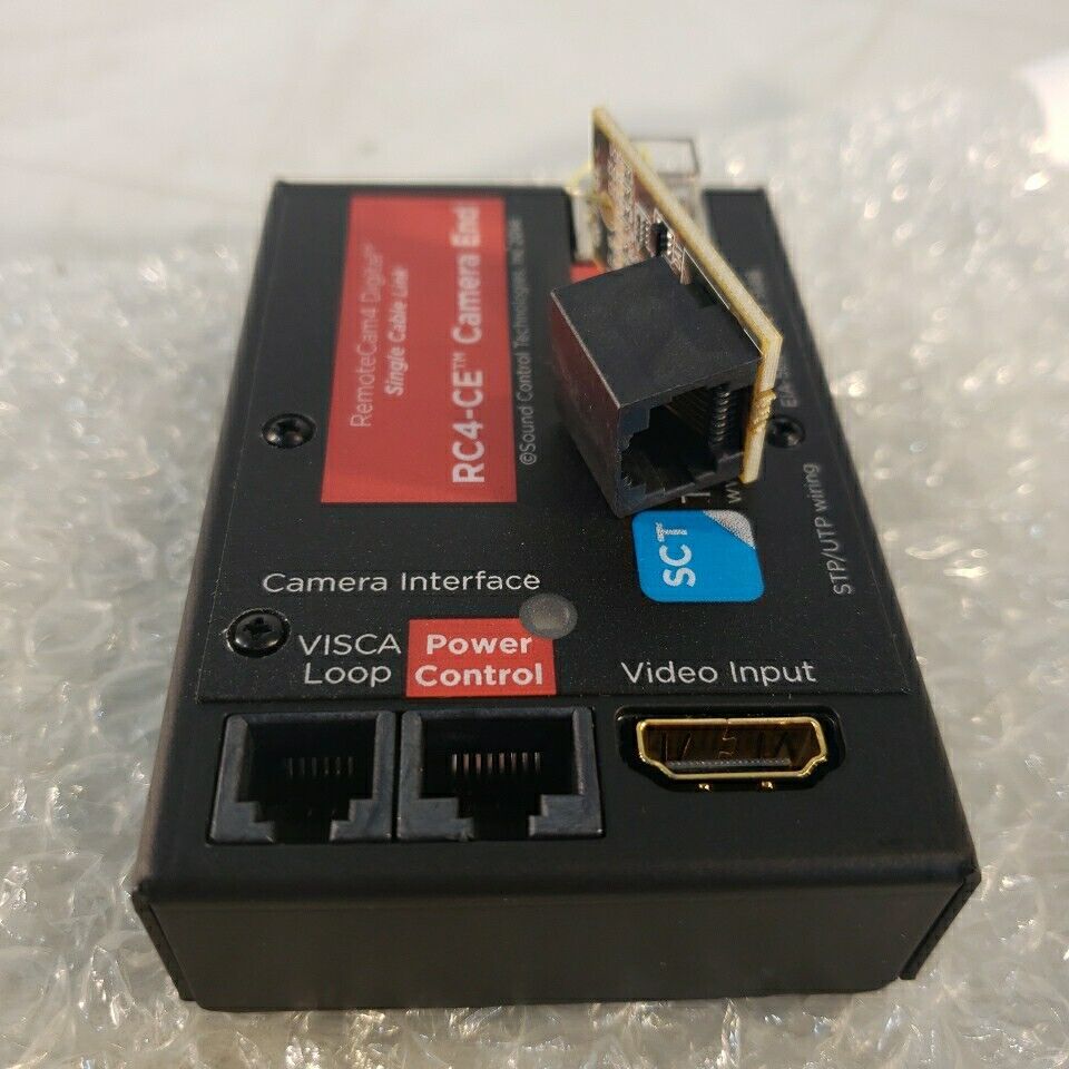 Sound Control Technologies RC4-Producer Single CatX Camera Extension Base Kit