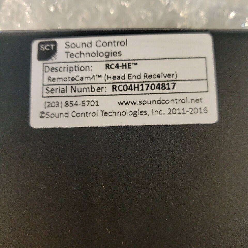 Sound Control Technologies RC4-Producer Single CatX Camera Extension Base Kit