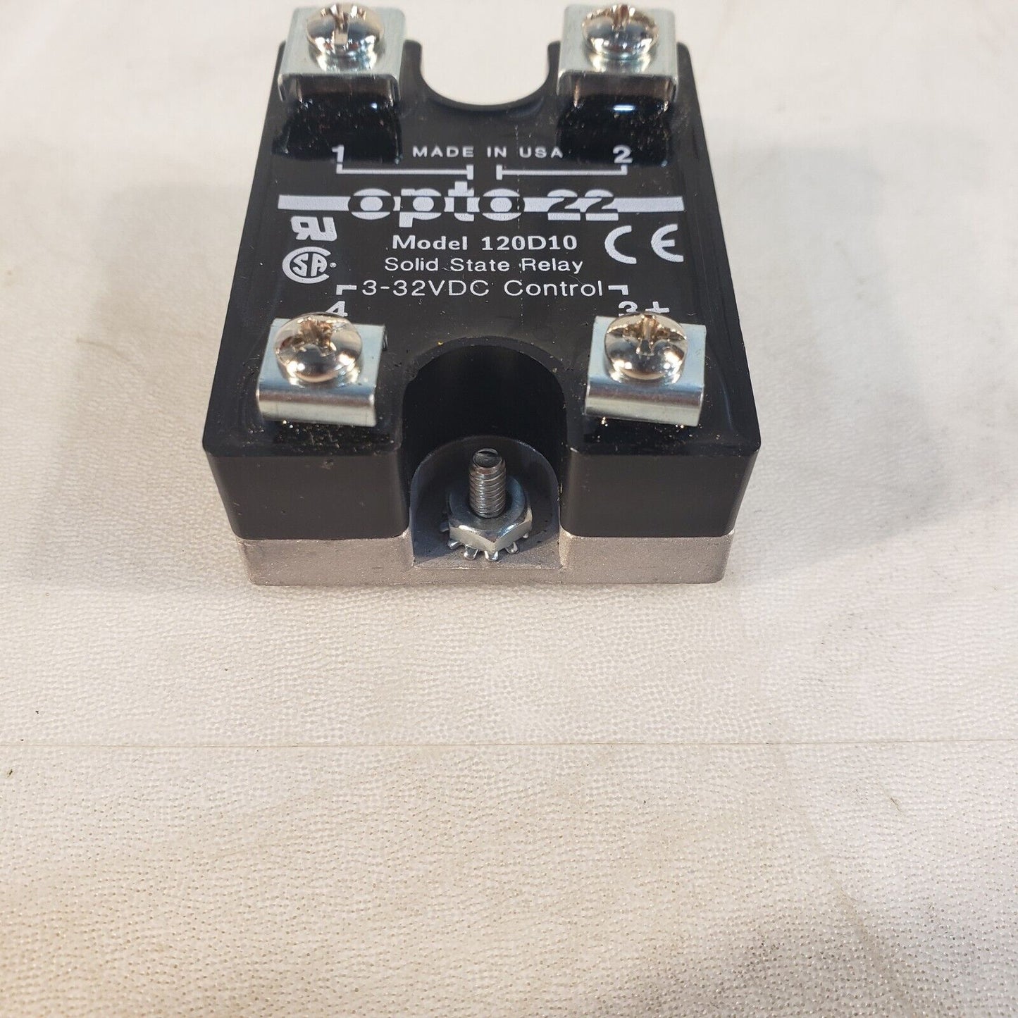 Opto 22 120D10 Solid State Relay 3-32VDC Control