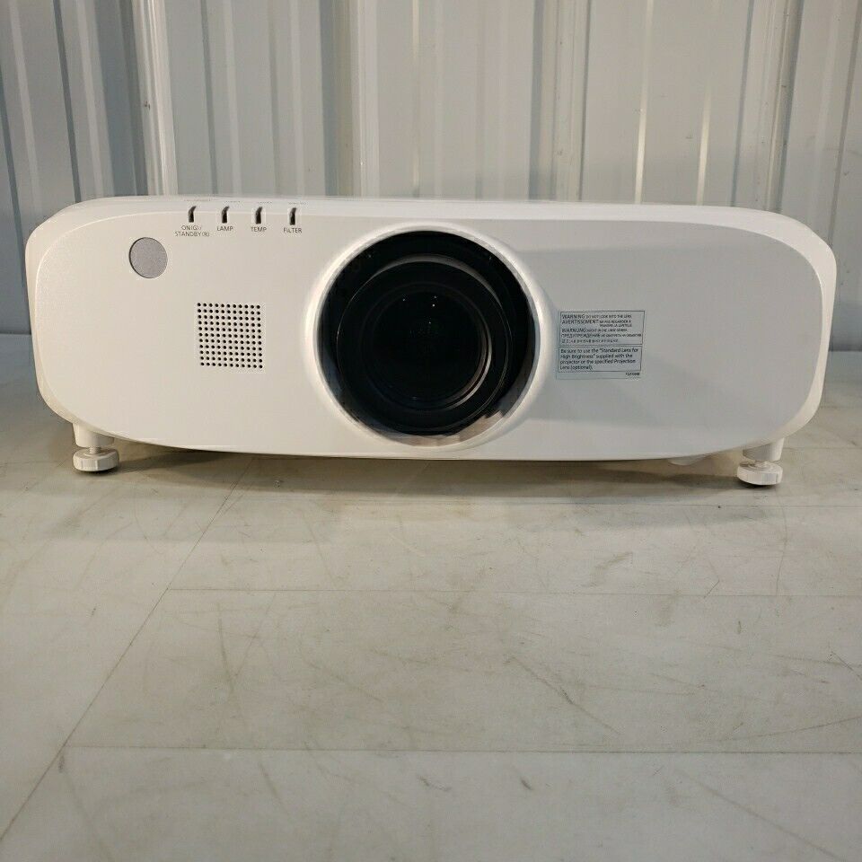 Panasonic PT-EW540 WXGA LCD Projector w/ Lamp and Lens - Works