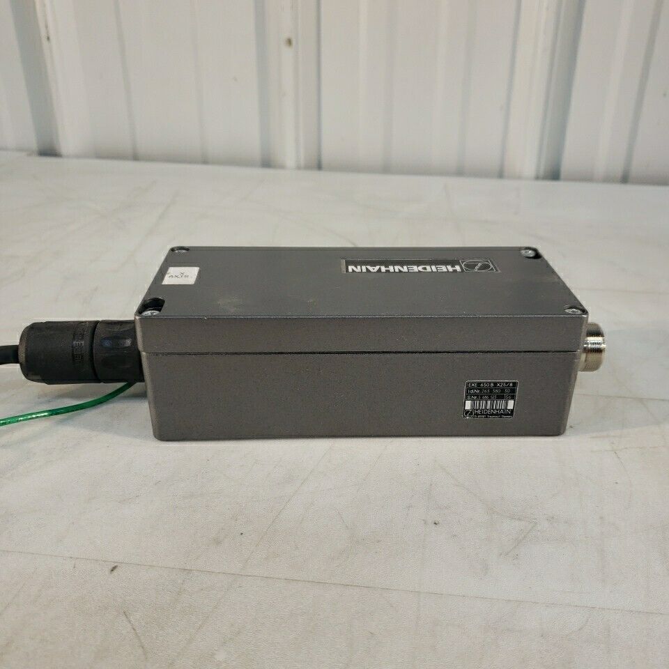 Heidenhain EXE 650B X25/8 Industrial Control System Encoder Box From XY Table