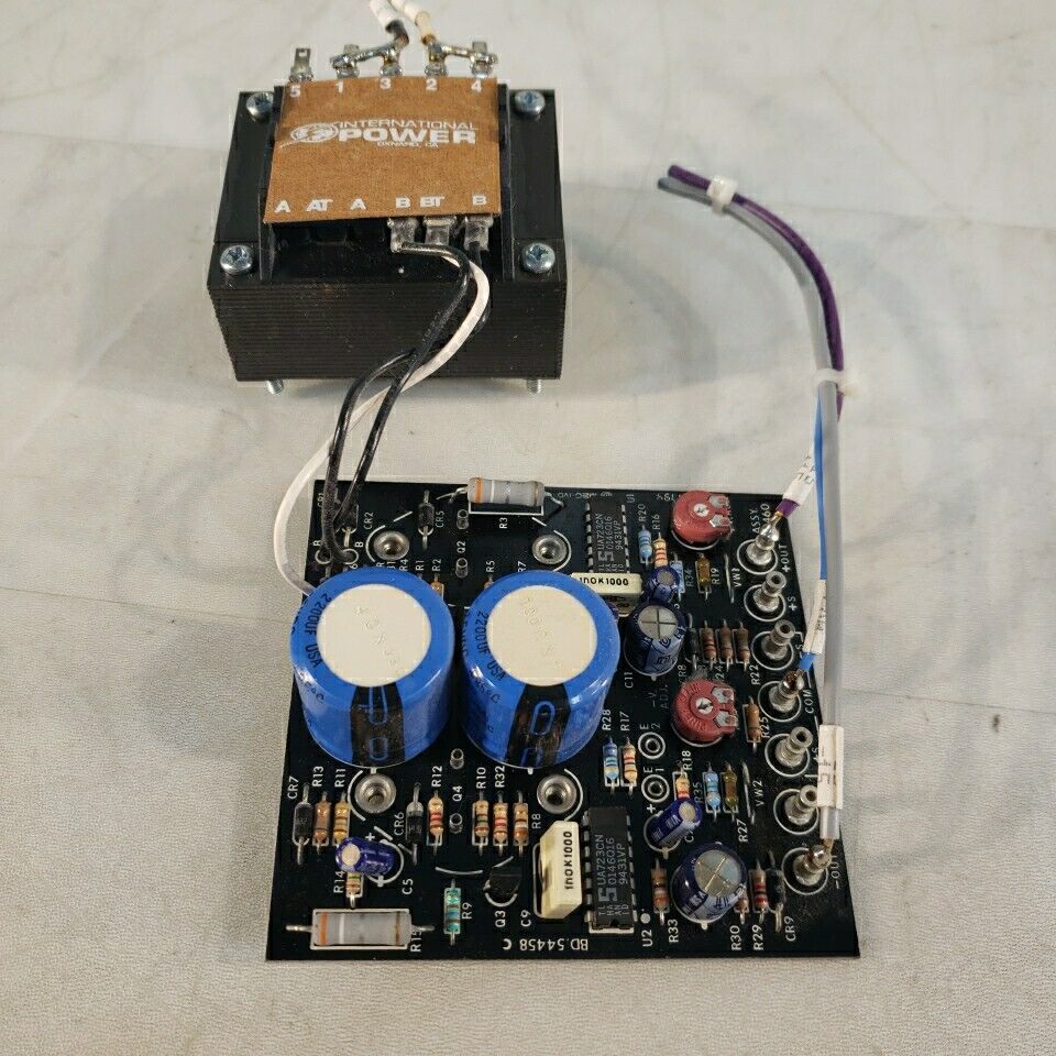 Power One BD.54458C Power Supply Circuit Board Assy 54460 w/ Transformer